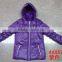 kid coats children clothing padded jacket with hood padding wholesale girl's jackets