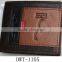 Fashion new real leather patches work man latest notecase