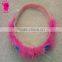Wholesale flower hair clasp with LEC light,Christmas hair bands hair clip,headbands accessories import from China