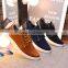 Cheap wholesale price summer breathable PU casual mens shoes