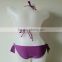 Lady purple sweet triangle bikini