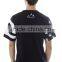 American Flag Printed T Shirt for Men Black Cotton Short Sleeve Longline T-Shirt OEM USA Flag Tee