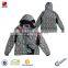 Popular Women's Warm Printing Long Sleeved Flower Colour Jacket Coat
