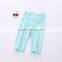 Wholesale new slim cotton 3/4 kids girls leggings