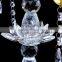 crystal lotus candleholder