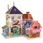 DIY Wood Assembling Toys Wooden Model Of Three-dimensional 3D Puzzle Educational Toys for Children Castle Model Jigsaw Puzzle