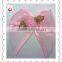 Good quality top sell silver elastic bow tie butterfly