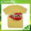 No MOQ silk screen printing simple design 100% cotton t-shirts