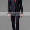 Hot selling business formal suits with polyester wool blend fabric