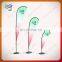 Custom Advertising Feather Beach Flags with Poles