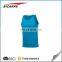 Cool 100% polyester breathable running singlet men