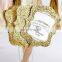 Wedding Party Favors Decoration Gold Glitter Paper Hand Fan