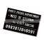 Bachelorette party decoration black photo props and black cards