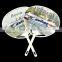 japanese plastic manual hand fan