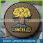 custom die cut rubber patch logo pvc cartoon rubber badge
