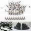 Screwback Bullet Stud Spike Belt Bag Leather craft Clothes Rivet Silver for Cloth Bag Decoration