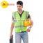 traffic reflective vest high visibility safety vest