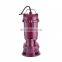 wqd 220v non-clog commercial electric submersible well sump sewage water pump