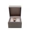 wholesale customization new design golden creative high-end watch box packaging PU satin cloth storage jewelry gift  box watch box