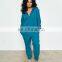 2020 Autumn Customize Women's Plus Size Pocket Jumpsuit Casual Rompers Buttons Loose Overalls