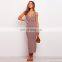 2020 Summer New Sexy Ladies Casual Dress Womens Bodycon Sleeveless Dress with Belt