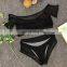 2019 summer Swimming Suit Women Ruffle Swimwear Push Up Swimsuit 4pc set