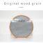 Wood grain bluetooth speaker wooden wireless soundbox mini quality speaker 3W