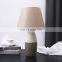 Nordic living room decoration brown table lamp wholesale cheap exquisite ceramic bedside lamp