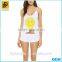 2016 design Cute girls fancy two piece sleepwear design