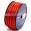 000/00/0/2/4/6/8/10 AWG Transparent Colored PVC car audio power cable wire