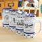 Vintage aircraft series ceramic seal glass cup office sapphire cover glass Mark cup