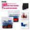 Guangzhou Supplier Hot Sales Car Parts Racing Inner Hexagon Iron 16pcs Wheel Lock Nut, Car Wheel Lock Lug Nut Key