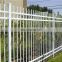 Super high strength zinc steel hollow PVC covering treatment of courtyard block building Wrought Iron fence