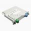 1*n coresLGX Box PLC Optical Splitter  box sc/apc lc/apc  singlemode or multimode ftth fiber optic 1x128 plc splitter