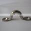 Stainless steel Eye Straps for marine, industrial architectural uses