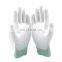 Anti Static ESD Safe Universal Size PU Fingertip Coating Gloves For Computer / Electronic / Phone Repair