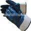 Industrial Jersey Cotton Nitrile Fully Dipped Safety Cuff Oil Resistant Gloves