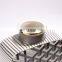 Vintage Luxury Retro Pattern Golden Silver Edge Decorative Ceramic Vase  for Home Decor