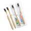 2020 Fashion Biodegradable Bamboo Charcoal Bristles Toothbrush Adult Bamboo Toothbrush