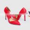 fancy high fashionable design for ladies high heel pumps sandals shoes women new cover heel shoe design