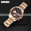 Luxury Skmei 9259 Men Stainless Steel Quartz Luxury Watch Custom Logo Men Watches