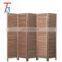 Decorative Screen 4 panel folding wooden japanese living room divider