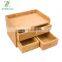 Wholesale Bamboo Desk Organizer Drawer Storage Box