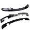 F30 Three-piece M Sport M-Tech Bumper body kits front lip rear bumper diffuser wing spoiler PP Plastic Gloss Black 325I 12-18