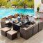 waterproof high quality outdoor rattan sofa chair courtyard leisure wholesale terrace rattan/wicker patio furniture
