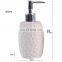 New 4pcs bathroom accessory set lotion dispenser ceramic bathroom set