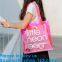 Promo PVC Plastic Shopping Handle Bag, Handling clear pvc blanket bags, handle reusable clear vinyl pvc cosmetic bags for shopping