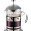 French Press four volumes,polished french press coffee maker, enconomic glass coffee pot