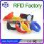 Printing logo Silicone RFID bracelet wristband with ultralight chip