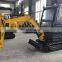 Cheap price 2.5 ton small mini crawler excavator garden digger for sale with cabin